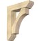 Ekena Millwork Westlake Slat Rough Sawn Bracket w/ Offset Brace, Douglas Fir, 8"W x 30"D x 36"H BKT0806X30X36WTL06RDF - alternate 1